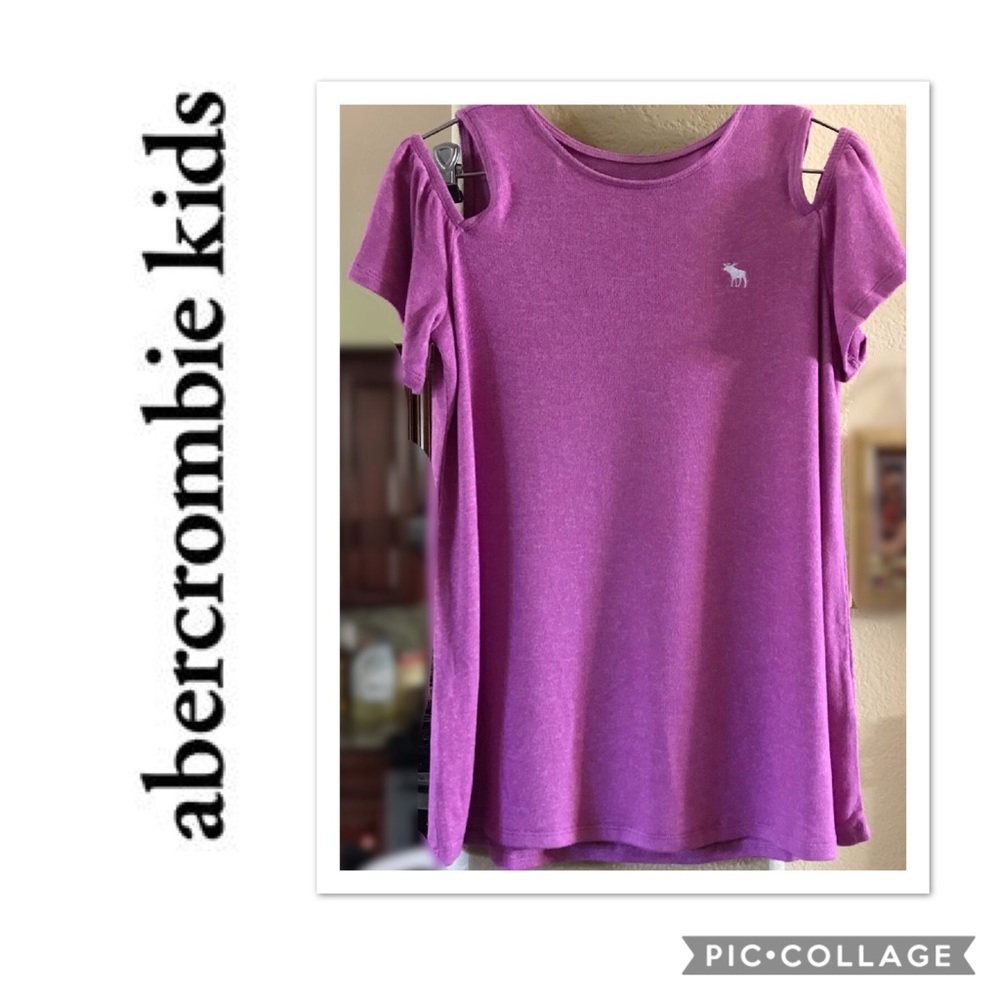 Abercrombie Kids Peekaboo Shoulder Top